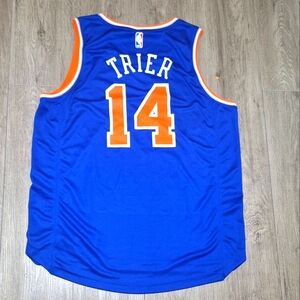 Allonzo Trier New York Knicks Fast Break Replica Player Jersey FANATICS Mens L